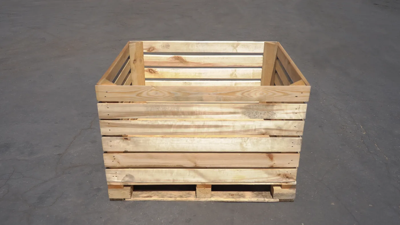 Container din lemn după reparație RIKIPAL