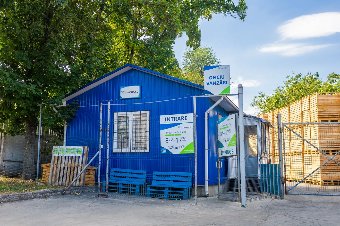 Oficiul de vânzări RIKIPAL din Chișinău, str. Pădurii 13
